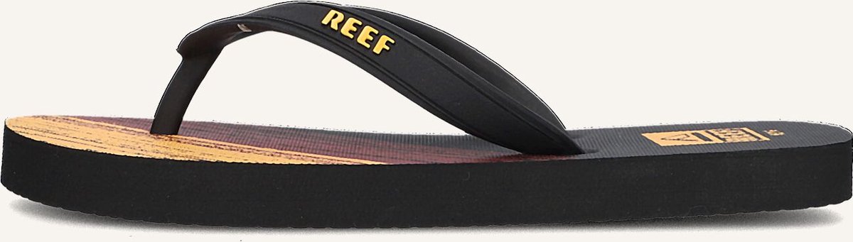 Reef Switchfoot Print Teenslippers Zomer slippers Jongens Zwart