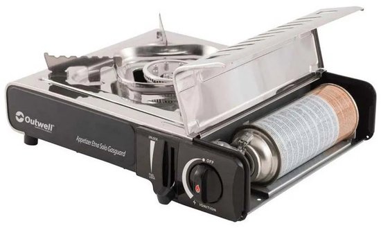 Outwell Appetizer Solo Gasguard Gascampingkeuken Zilver van Merkloos — afbeelding 3