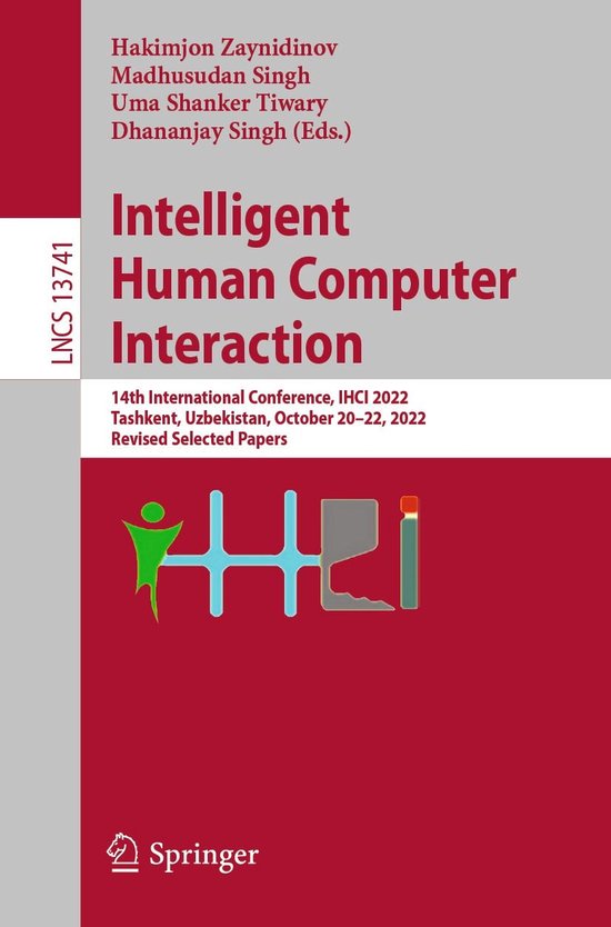Springer Nature Proceedings Computer Science - Intelligent H ... - cover