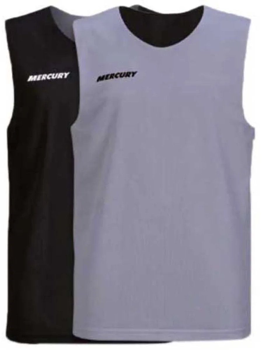 Mercury Equipment Texas Reversible Mouwloos T-shirt Grijs 3XL Man