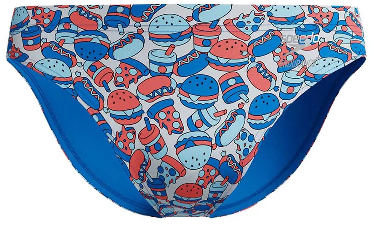 Speedo Ml Printed Zwemslip Blauw UK 36 Man — afbeelding 3