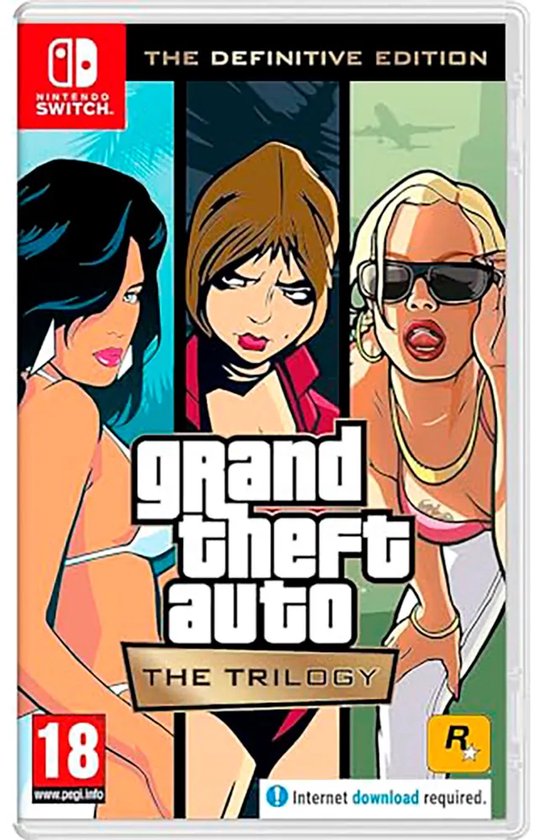 GTA The Trilogy: The Definitive Edition - Nintendo Switch