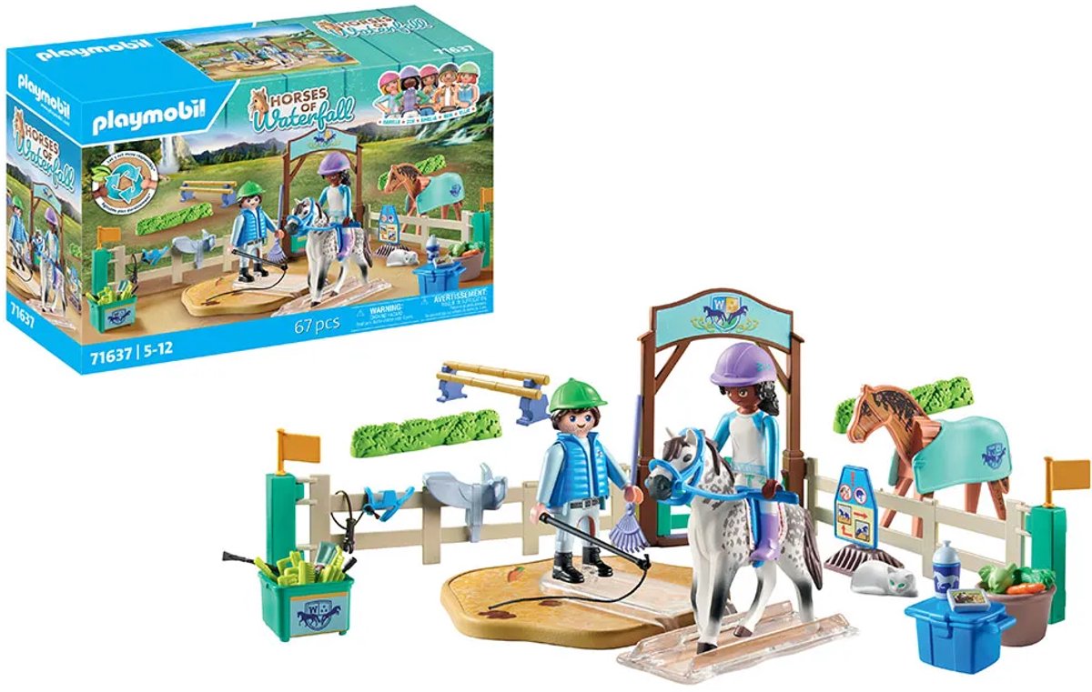 PLAYMOBIL Horses of Waterfall Moderne paardrijschool - 71637 — afbeelding 13