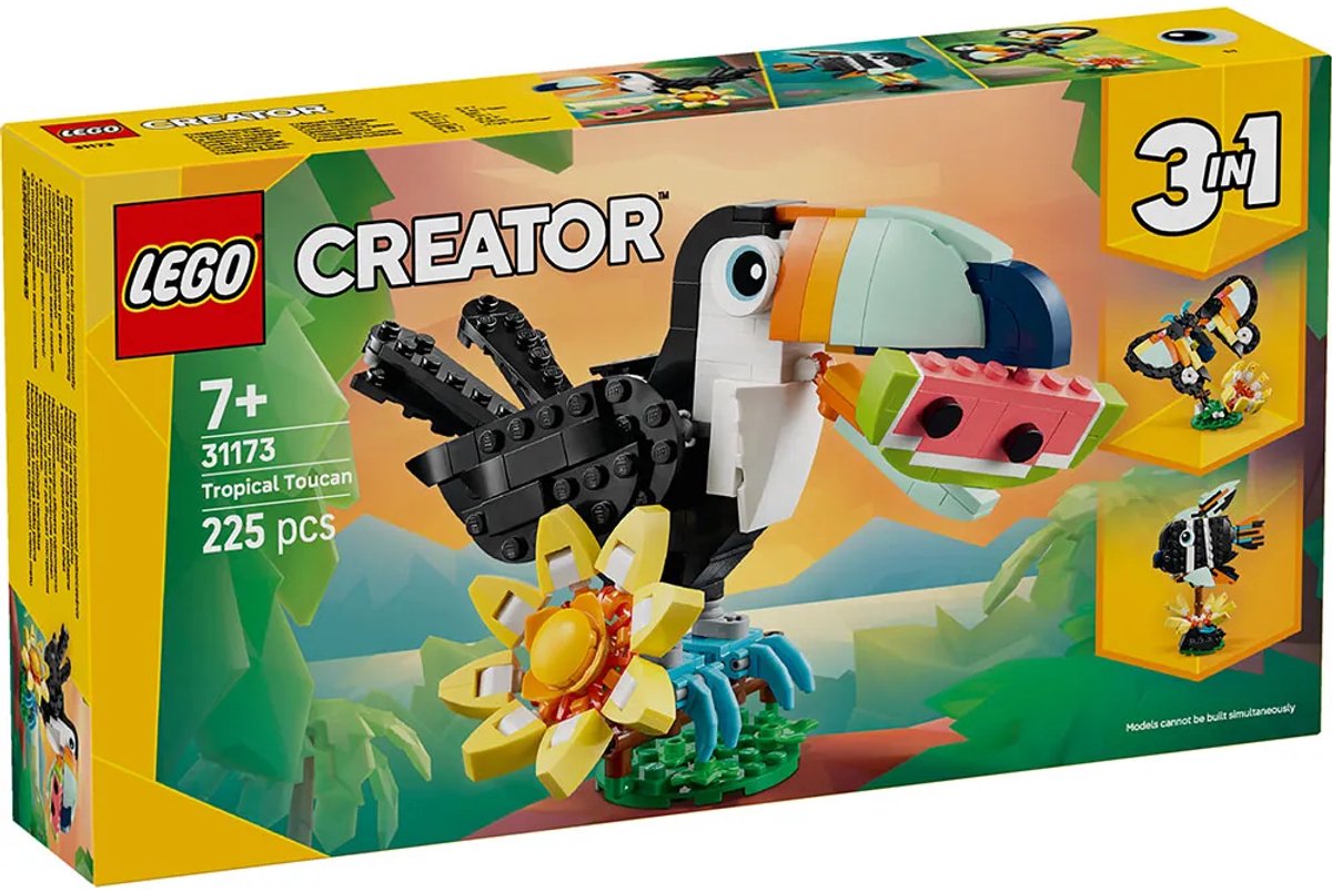 LEGO® Creator 3in1 Wilde Dieren: Tropische Toekan - 31173 — afbeelding 24