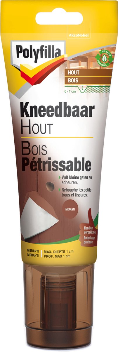 Polyfilla - Kneedbaar Hout - Meranti - Polyfilla - 330 G