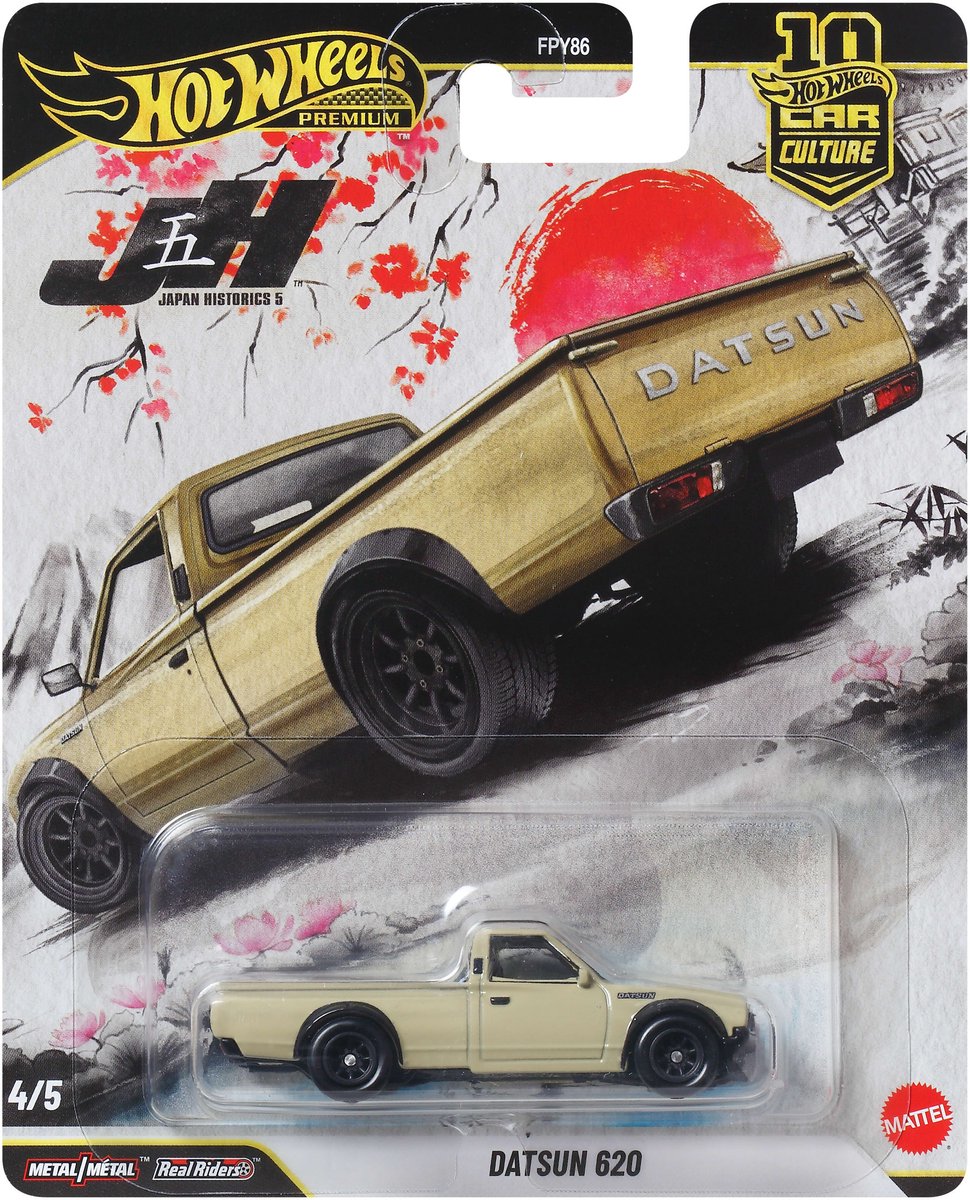 Hot Wheels Autocultuur, premium metalen speelgoedauto of -truck, schaal 1:64 (stijlen kunnen variëren)