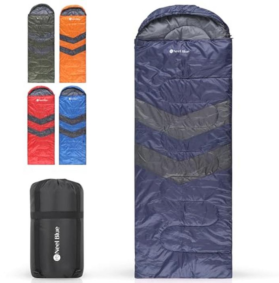 Lightweight 4 Season Waterproof Sleeping Bag for Adults 1.8m by Event Decor Store, Ultralight Backpacking Sleeping Bag for Cold and Hot Weather Perfect for Camping, Hiking