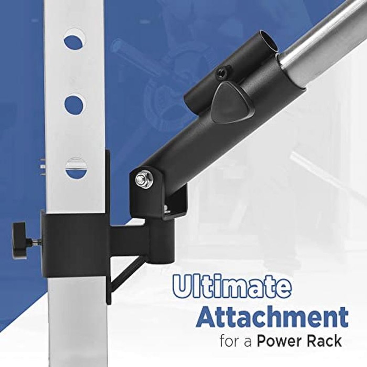 Heavy-Duty Power Rack T-Bar Landmine Attachment voor Krachttraining - Ideaal voor Deadlifts en Squats thumbnail 2