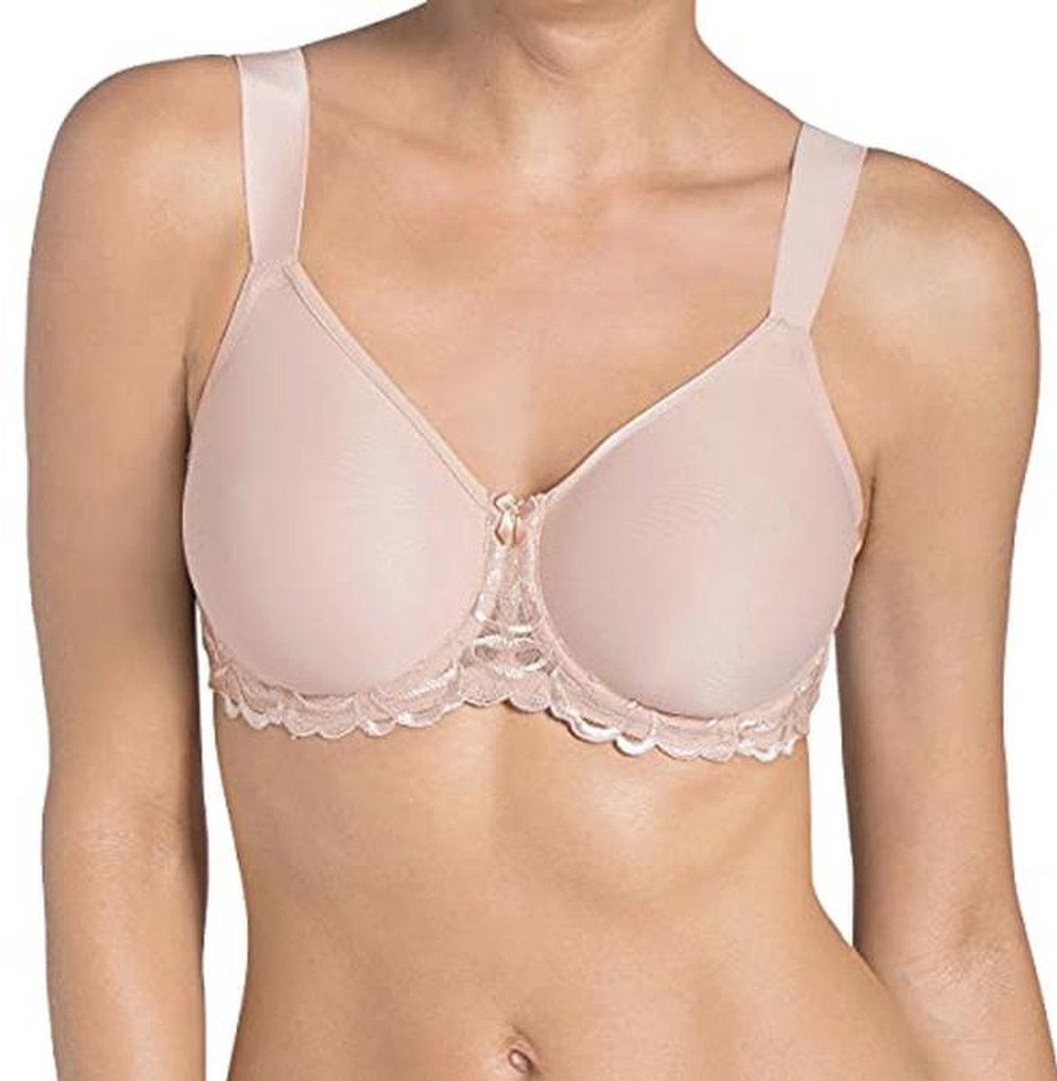 Beha met Hoes Modern Finesse - Zwart, Neutraal Beige, 75D