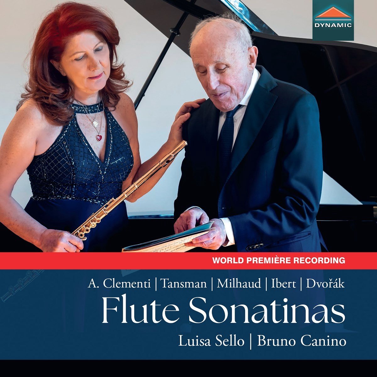 Luisa Sello & Bruno Canino - Flute Sonatinas (CD)