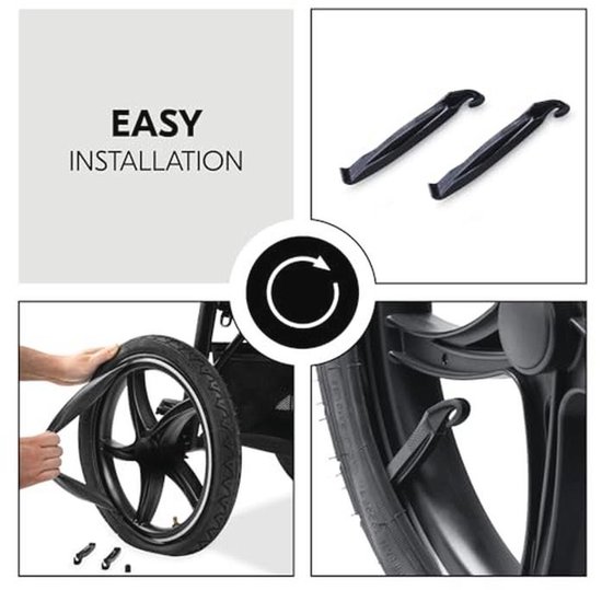 Bandenreparatieset voor Kinderwagens en Buggy's - 16 & 12 Inch — afbeelding 4