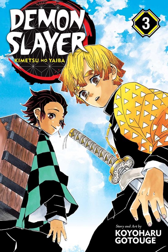 Demon Slayer: Kimetsu no Yaiba, Vol. 3 - cover