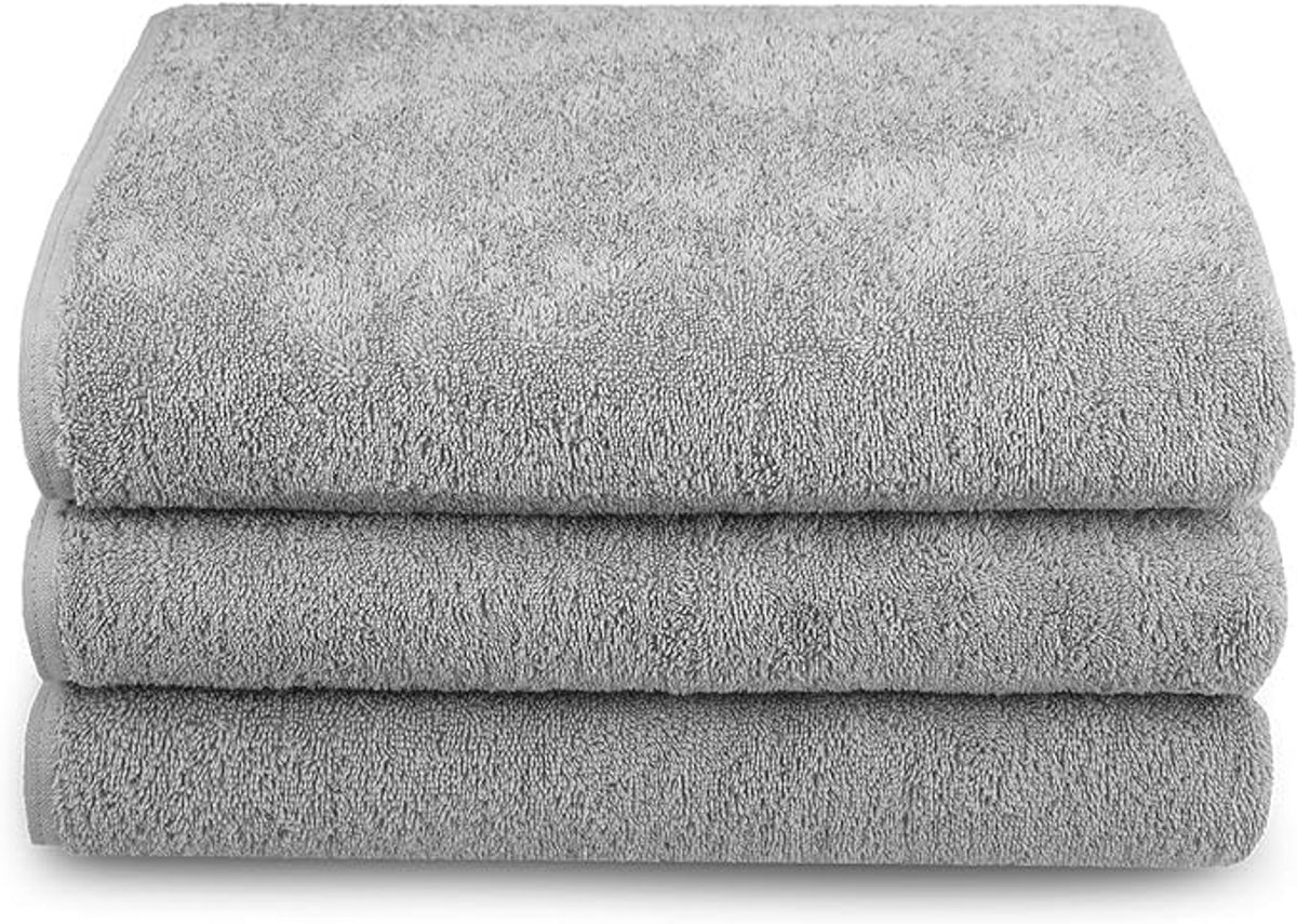3x Hotelhanddoekset Katoenen Handdoek 70x140cm Wellness Spa Saunahanddoek Badhanddoek Prof