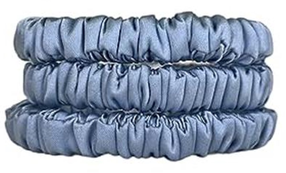 Zijde Scrunchies voor Haar - Luxe Haaraccessoires (3 Stuks)