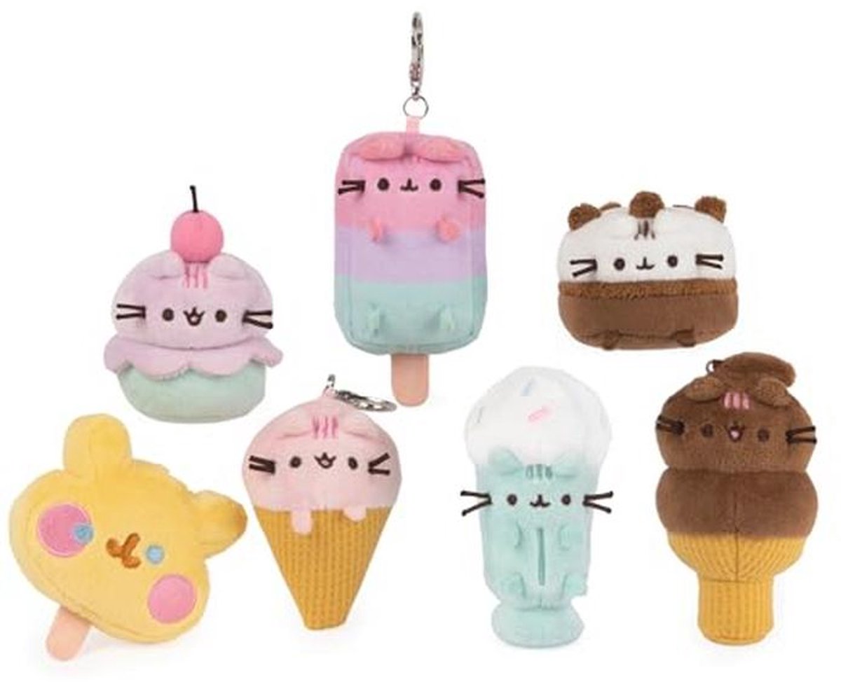 Pusheen IJsroom Verrassing Pluche Miniaturen - Mystery Unboxing 3"