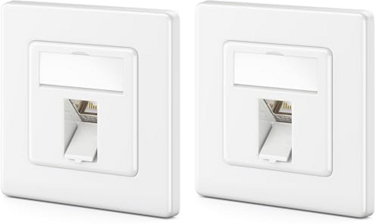 Keystone netwerkdozen set 2000MHz 40GBit/s - Inbouw, STP, RJ45