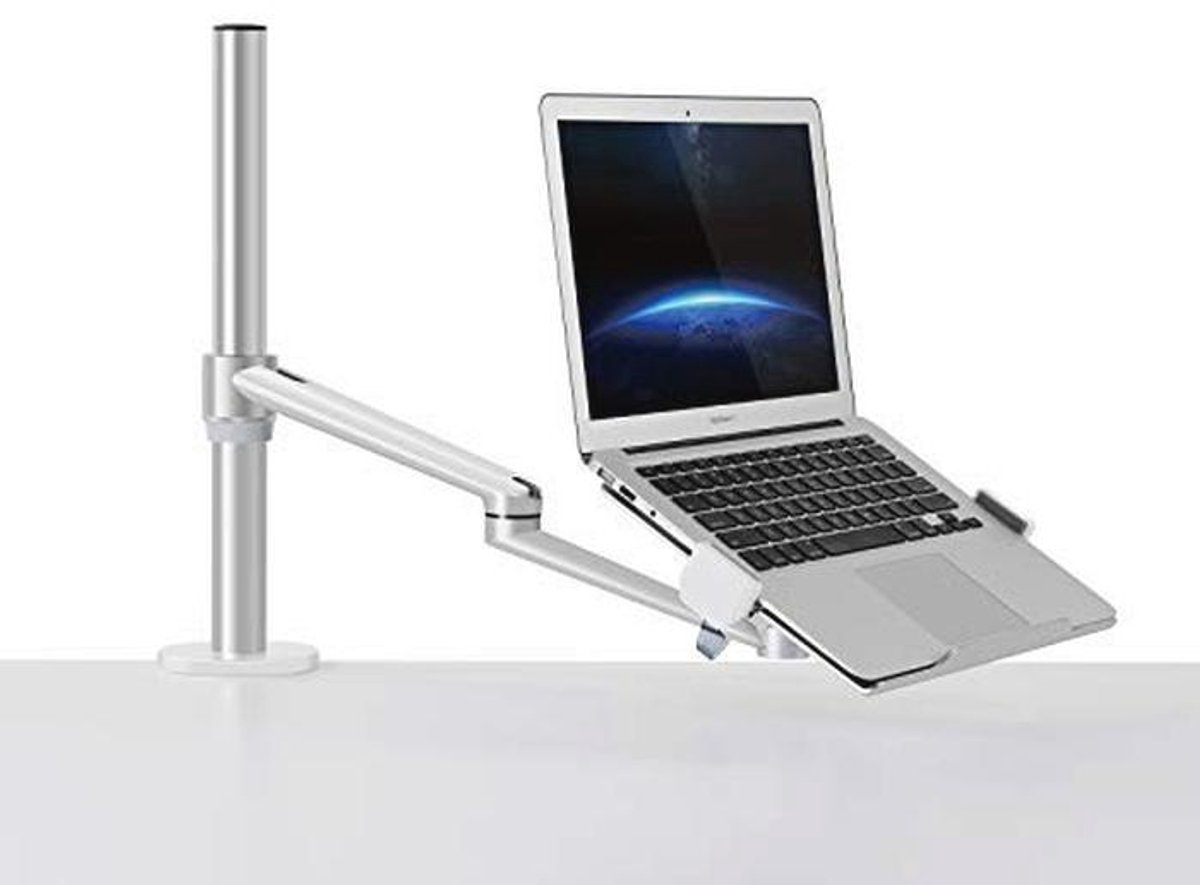 Verstelbare Laptoparmhouder voor 12-17 inch Laptops - Draaibaar en Ergonomisch