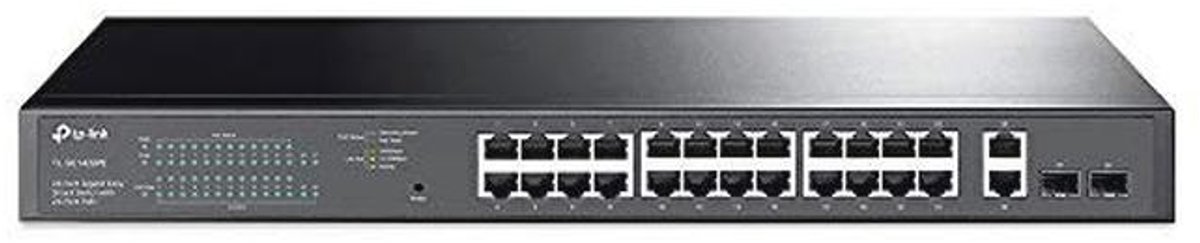 Managed L2 Gigabit Ethernet Switch 28-Poort met Power over Ethernet (PoE)
