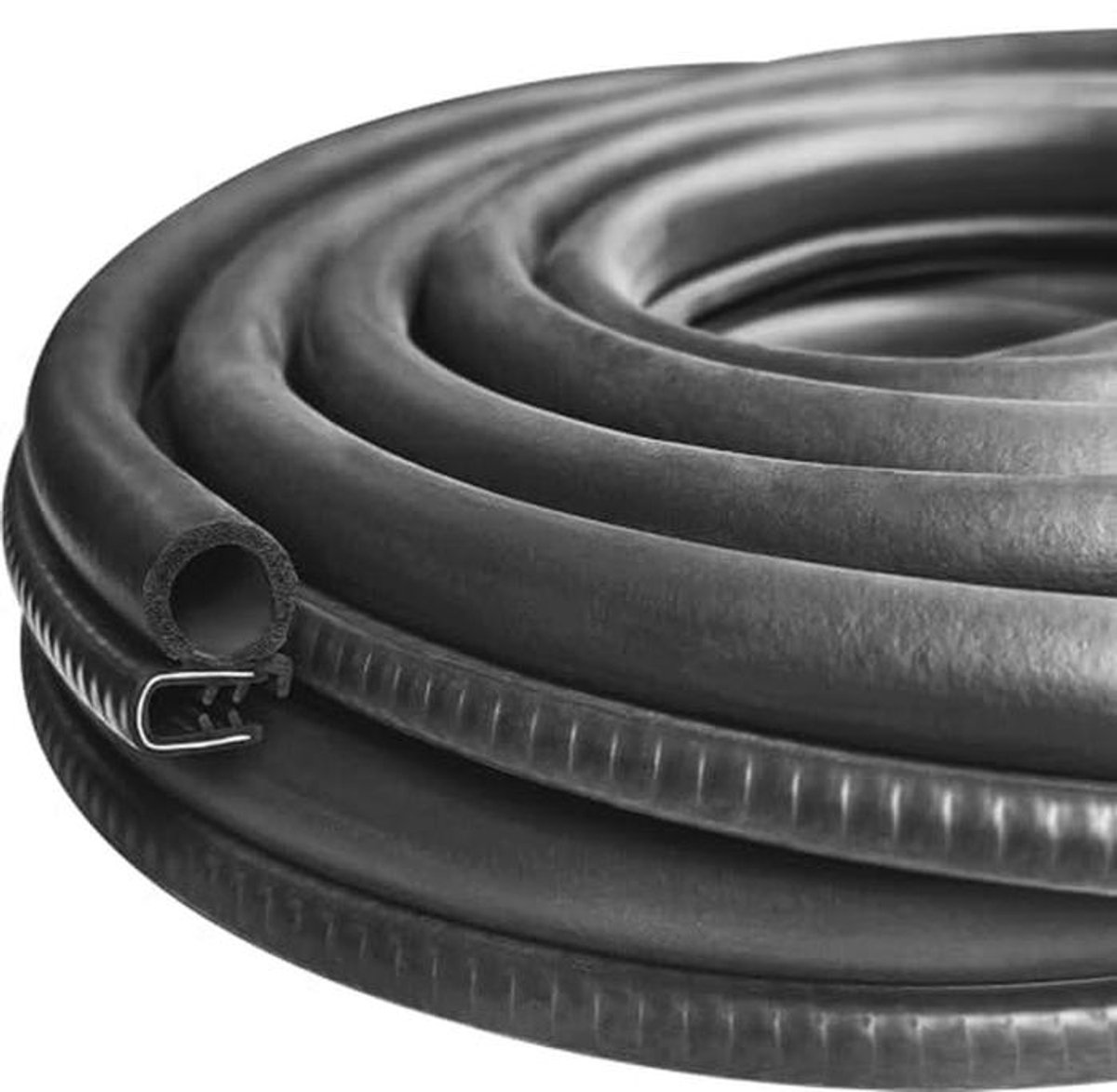 Zwarte Autodeur Seal Rubber Kofferbak Seal Protector Lip Seal voor Auto