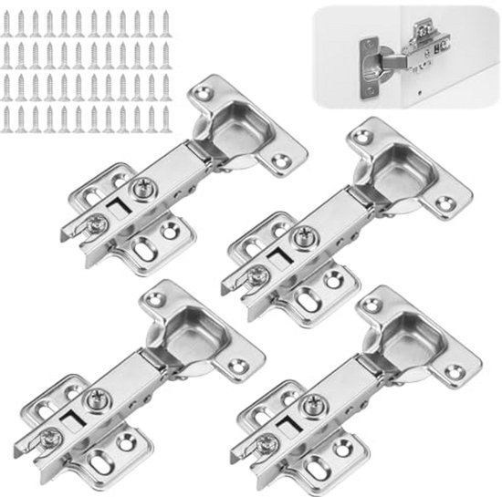 Premium Soft-Close 165° Scharnier - Hydraulisch, Clip-On