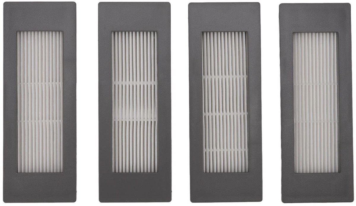 4 stuks filter voor Yeedi Vac Filters Vac Max Station Filteronderdelen Yeedi Accessoires voor Vac Stand Sweeper 4-delige hoofdborstel Dweildoek Centrale stofzuigerinstallatie