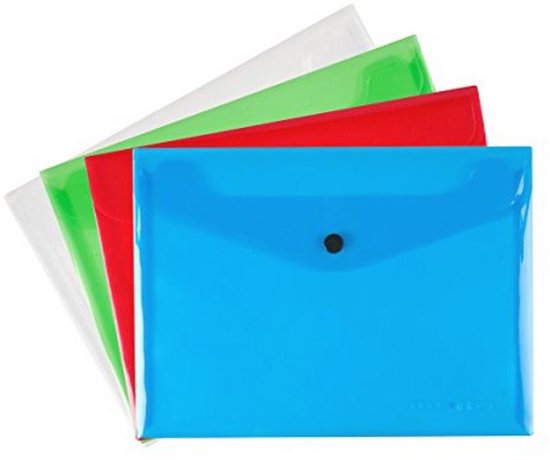 A5 Polypropyleen Documentmap - 12 Stuks Gesorteerd | bol