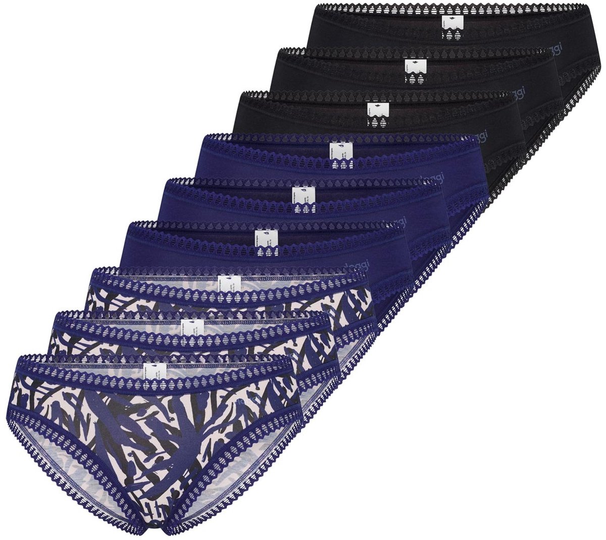sloggi Dames slip / onderbroek 9 pack GO Crush