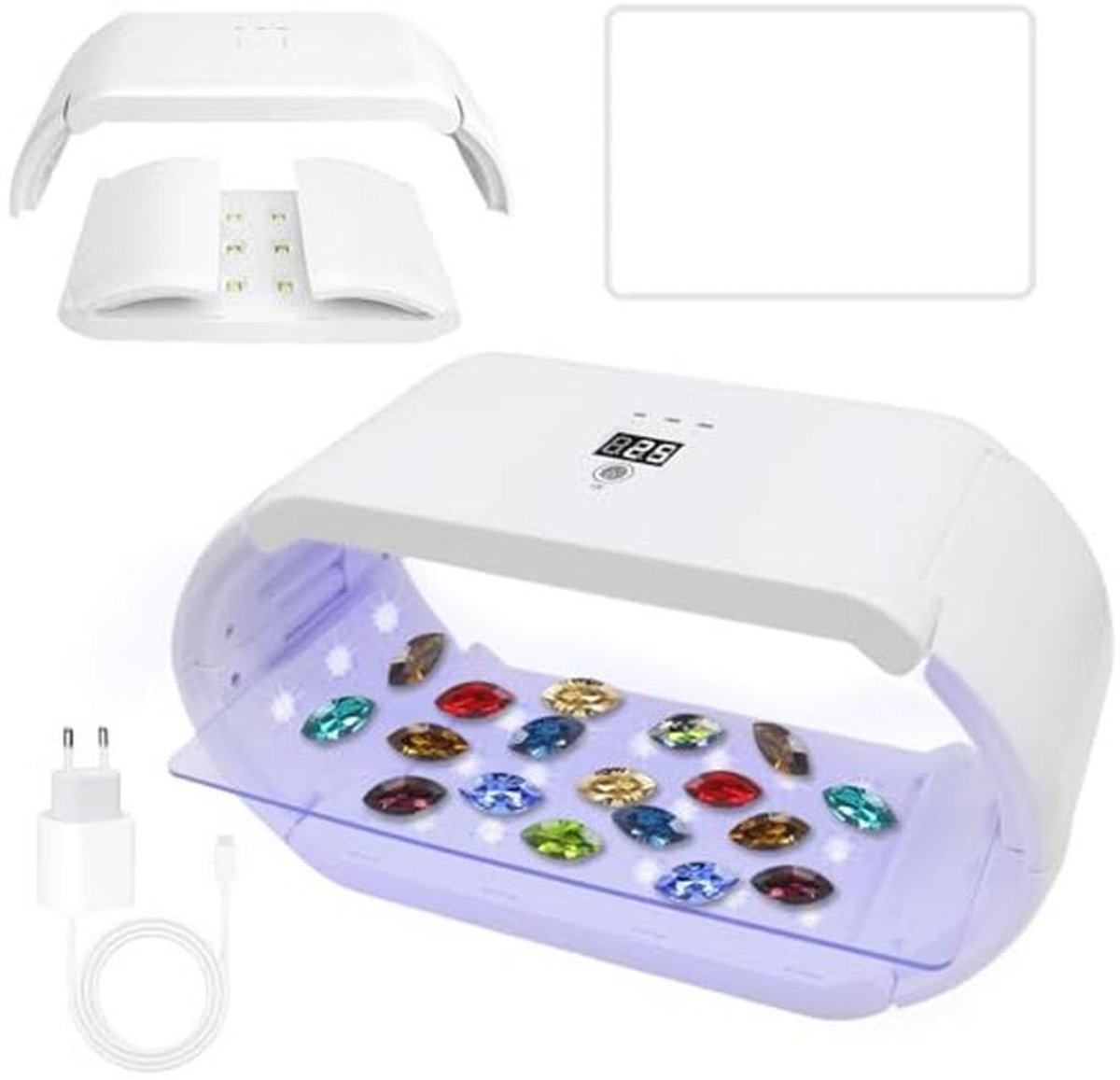 UV-lamp voor Hars - Snelhardende 48W LED-hardschijf voor DIY, Sieraden en Vormen