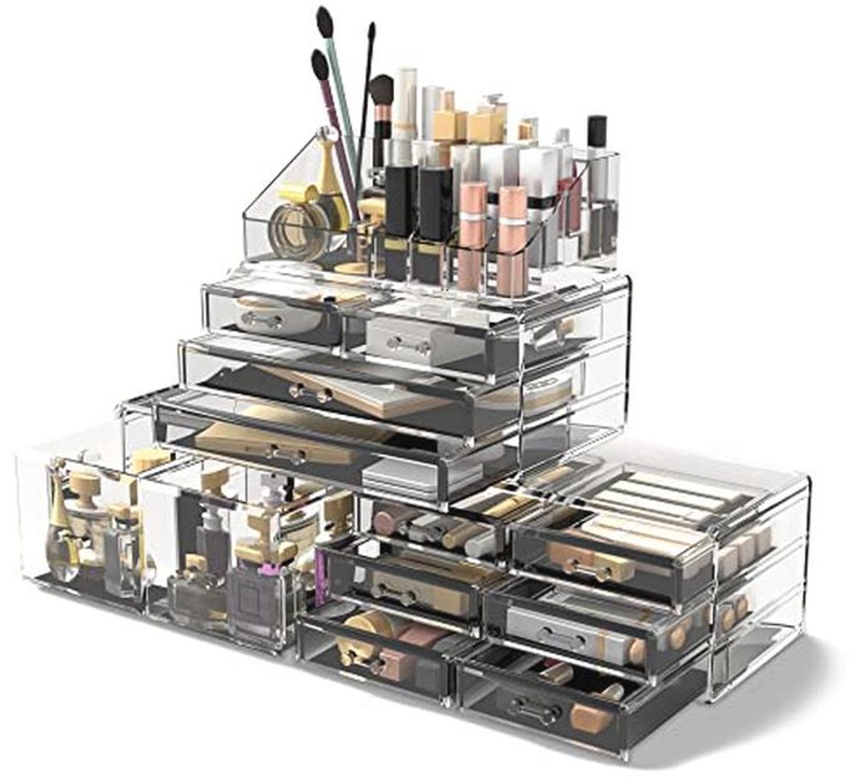 Cosmetische Organizer met Schubladen en Compartimenten voor Make-up