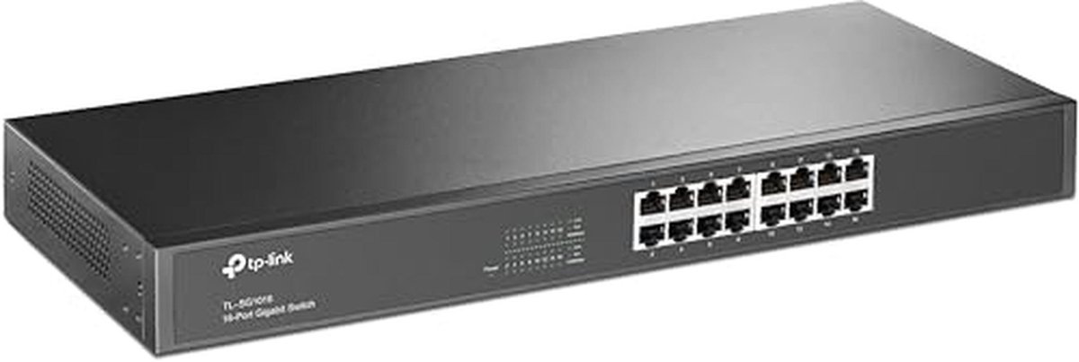 16-poorts Gigabit Switch voor Eenvoudige Netwerkintegratie