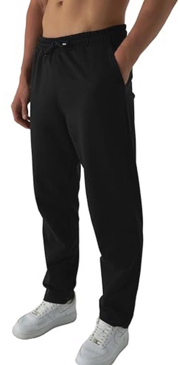 Lange Joggingbroek voor Heren van Katoen - Comfortabele Sportbroek en Vrijetijdsbroek