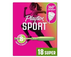 Sport Tampons met Flex-Fit Technologie Super, Ongeparfumeerd - 36 Stuks