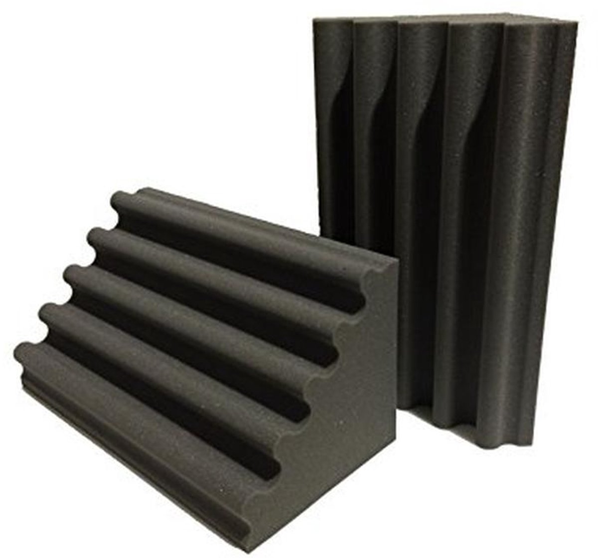Geluidsabsorberende Basstraps - 61 cm Akoestische Schuim, Verpakking van 2