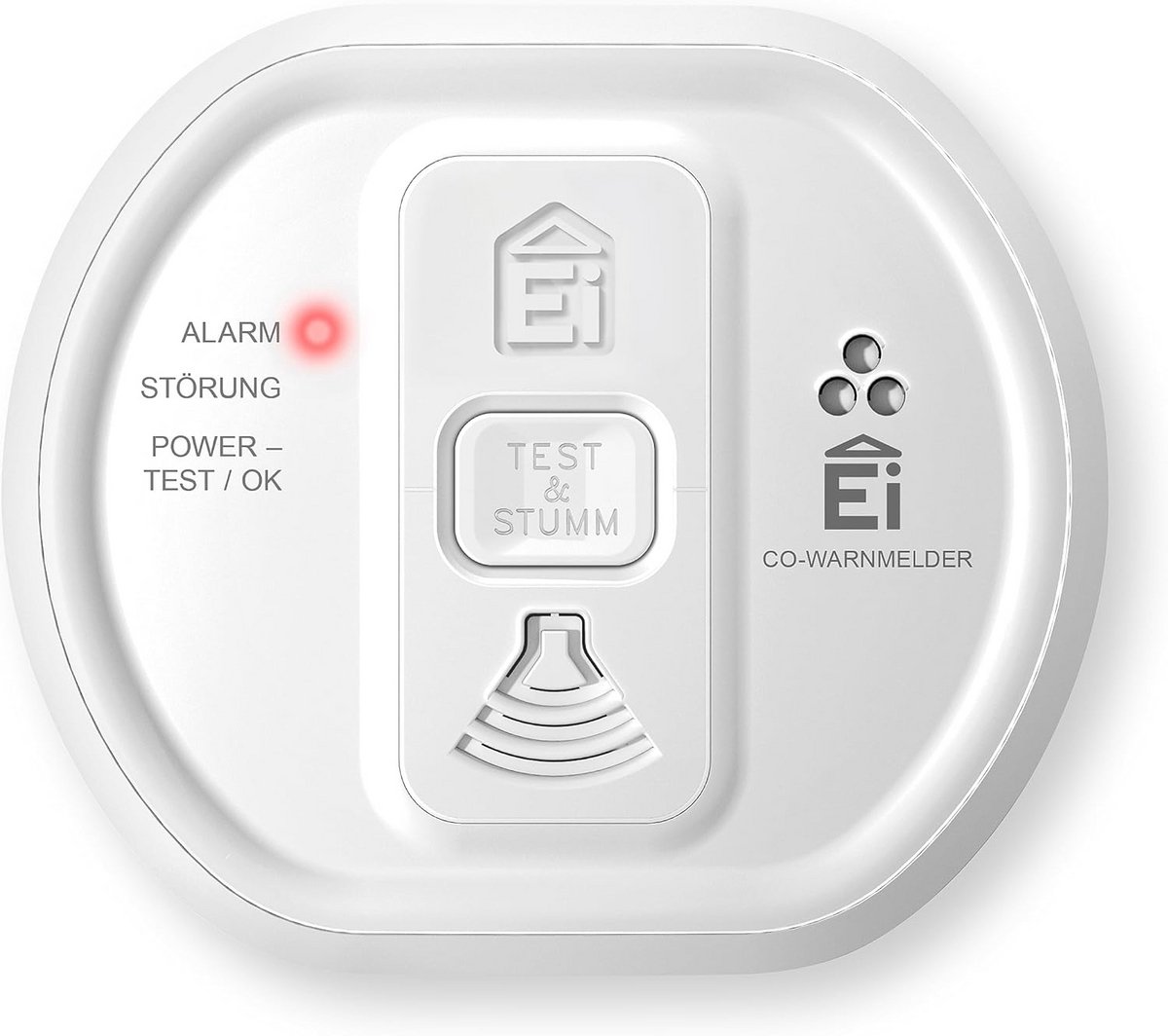 Koolmonoxidemelder met 10 Jaar Batterij voor Veilige Huisbeveiliging