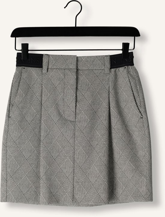 Rok Jansen Dani WSC 693 pour femme - Jupe courte - Grijs - Amsterdam 40