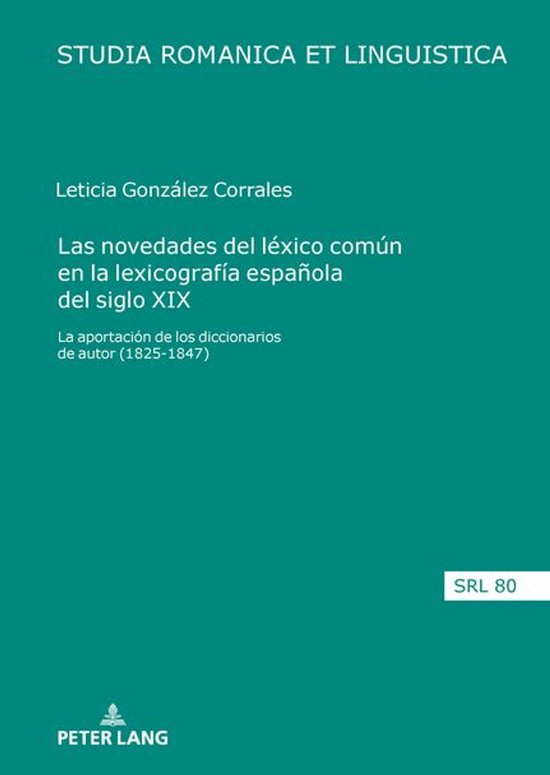 Studia Romanica et Linguistica 80 - Las novedades del léxic ... - cover