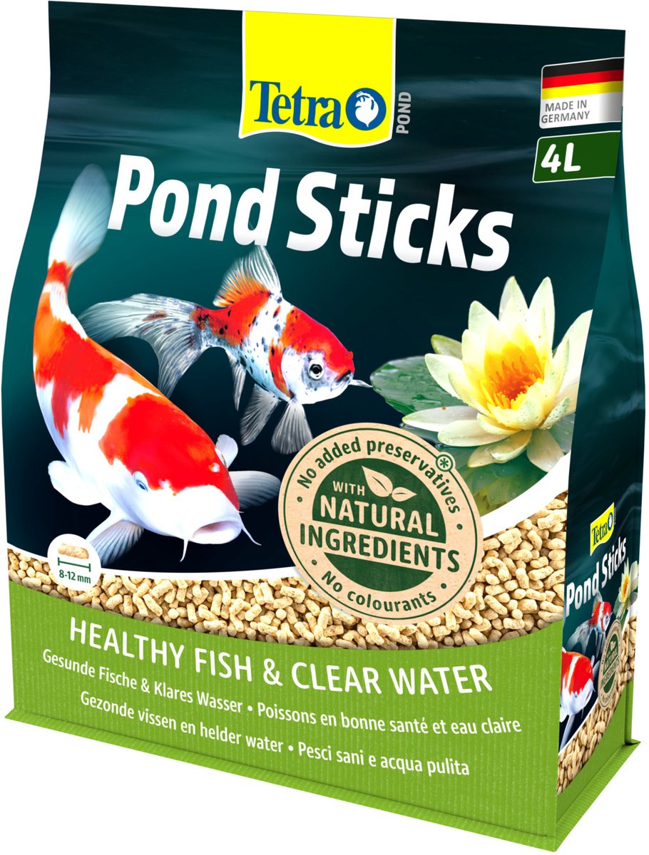Tetra Pond Sticks Visvoer - Tuinvijvervissen - 4 L