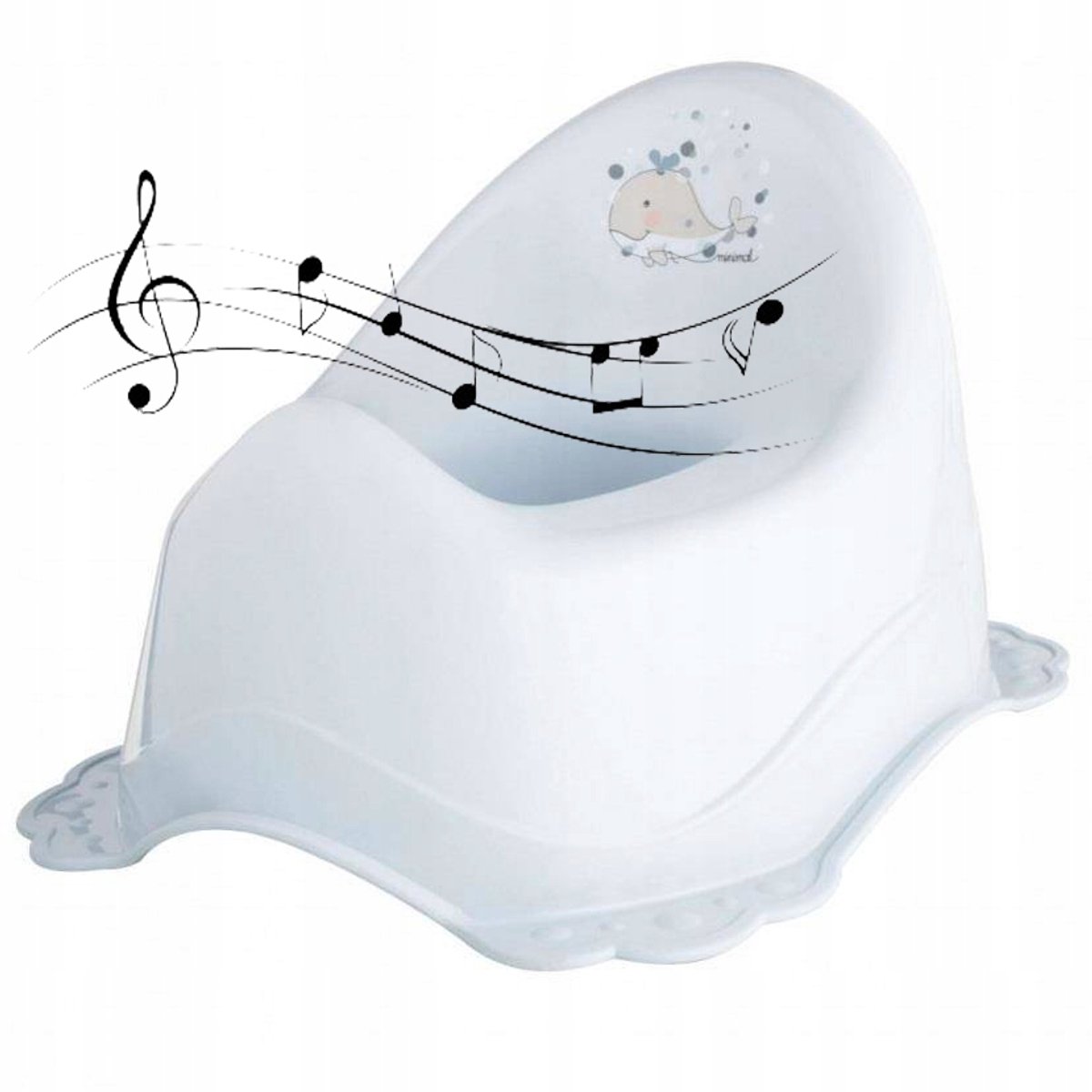 Maltex Baby Potje met Muziek - Blauw