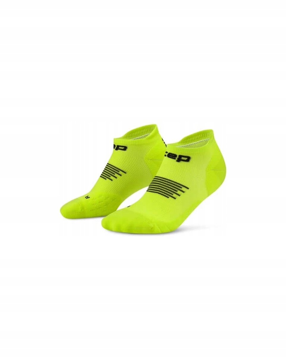 CEP Core Run Heren Sportsocken Compressie No Show Groen