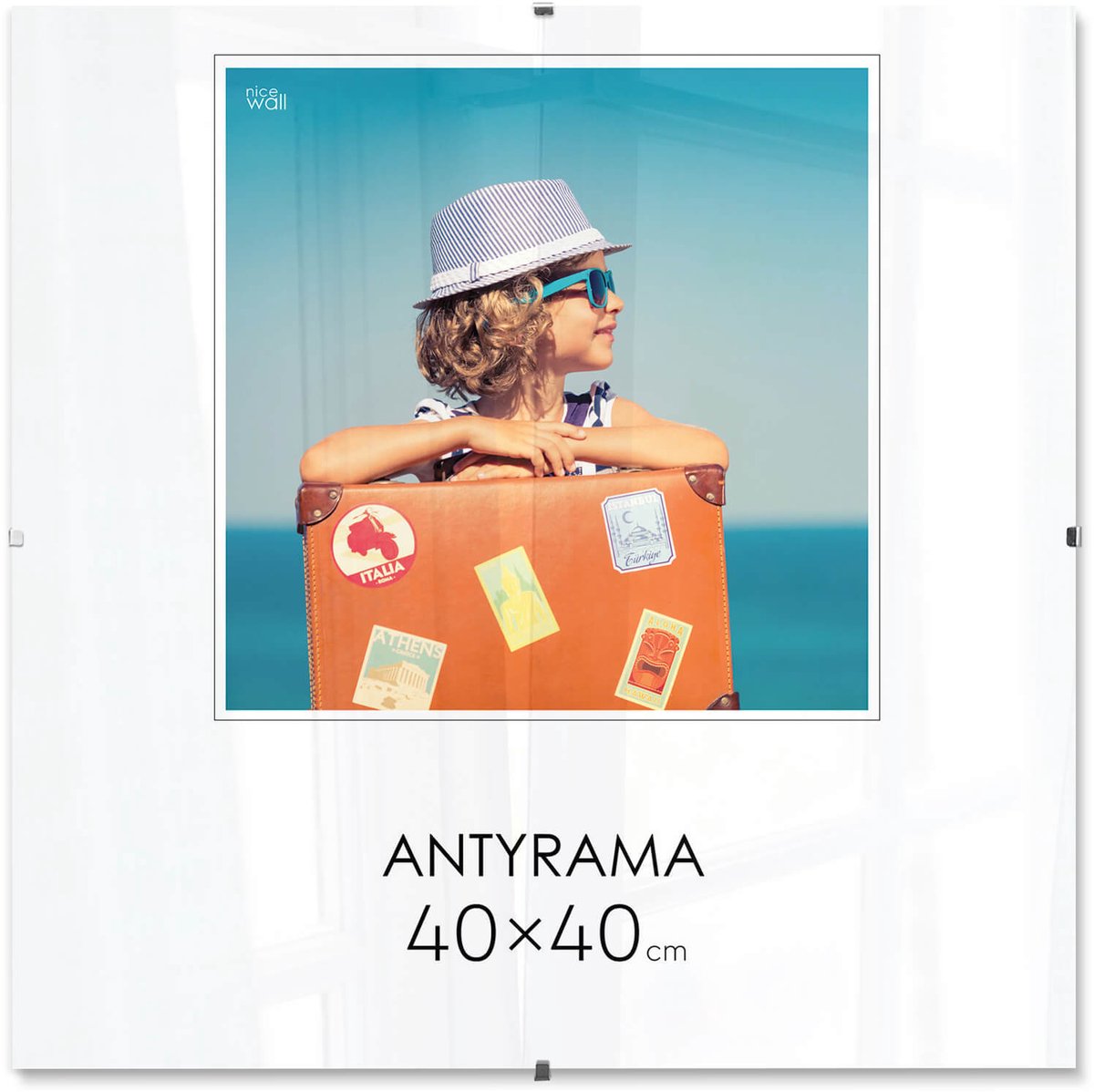 Antyrama 40x40 cm - Posterlijst met Plexiglas