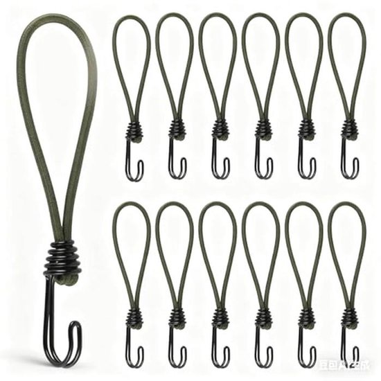 Elastische touwen: shockcord met elastiek