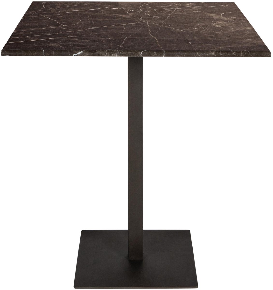 PTMD - Bistrotafel Plaza - Bruin - 70x70x77cm