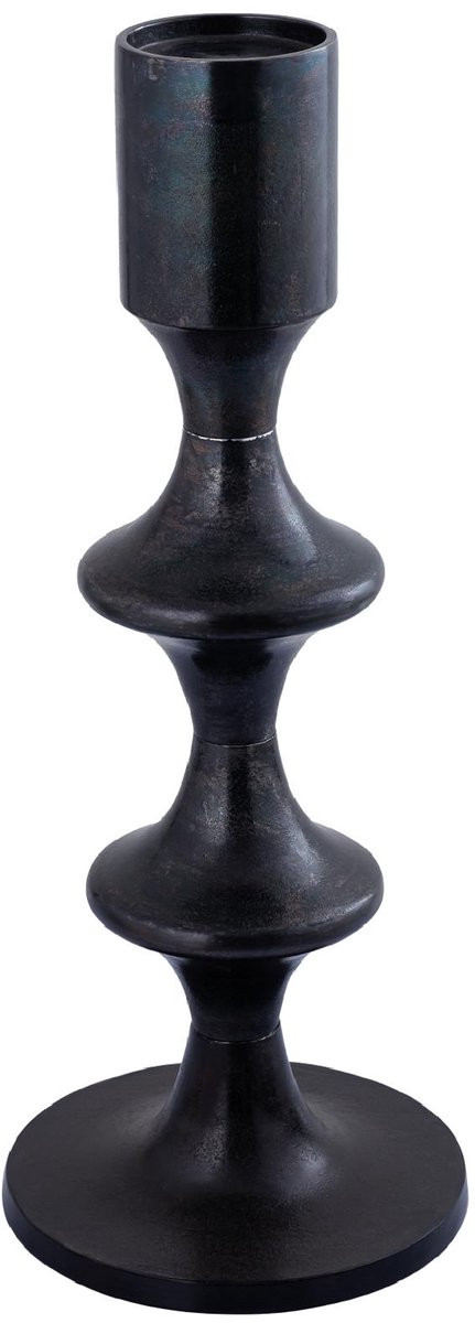 PTMD Kandelaar Taika - Zwart - 31x31x73cm