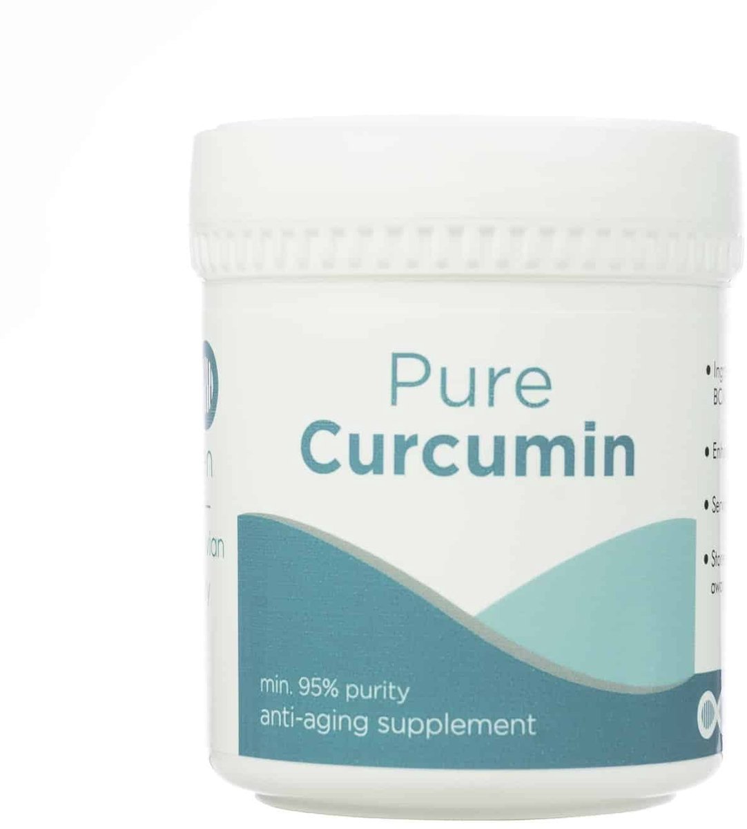 CURCUMINE BCM 95 (Hansen) - 60 gram pure poeder incl. maatlepel - goed voor 120 doseringen van 500mg Gemaakt in Europa - onafhankelijk getest