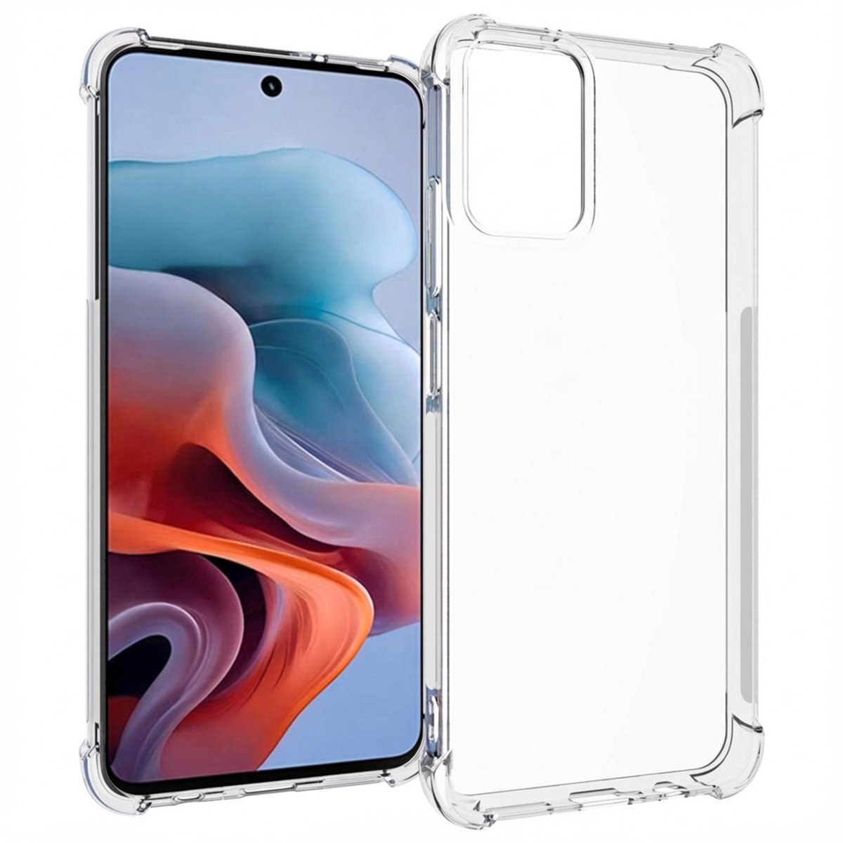 imoshion Hoesje - Geschikt voor Motorola Moto G34 - Shockproof Case - Transparant