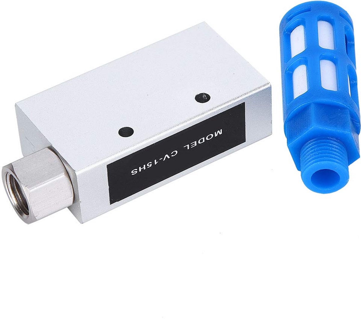 Vacuum System - Pneumatic Air Exhaust - Vacuum Generator Ejector With Silencer - CV-15HS - 6 - 3