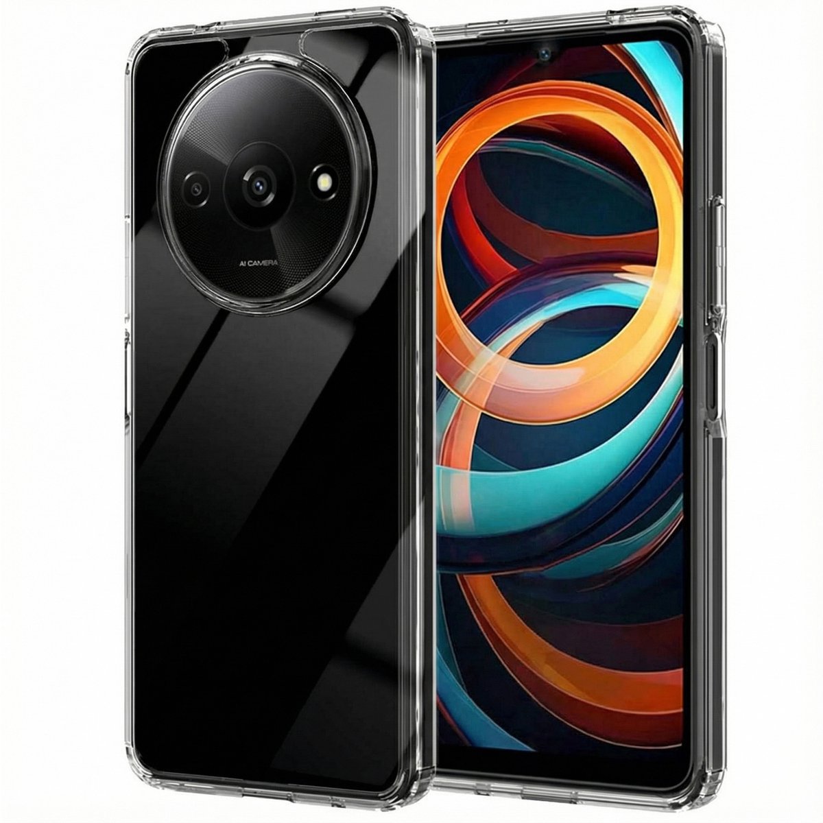 Accezz Hoesje - Geschikt voor Xiaomi Redmi A3 - Xtreme Impact Backcover 2.0 - Transparant
