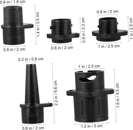 Opblaasbare SUP-pompadapter voor rubberboten en kajaks — afbeelding 5