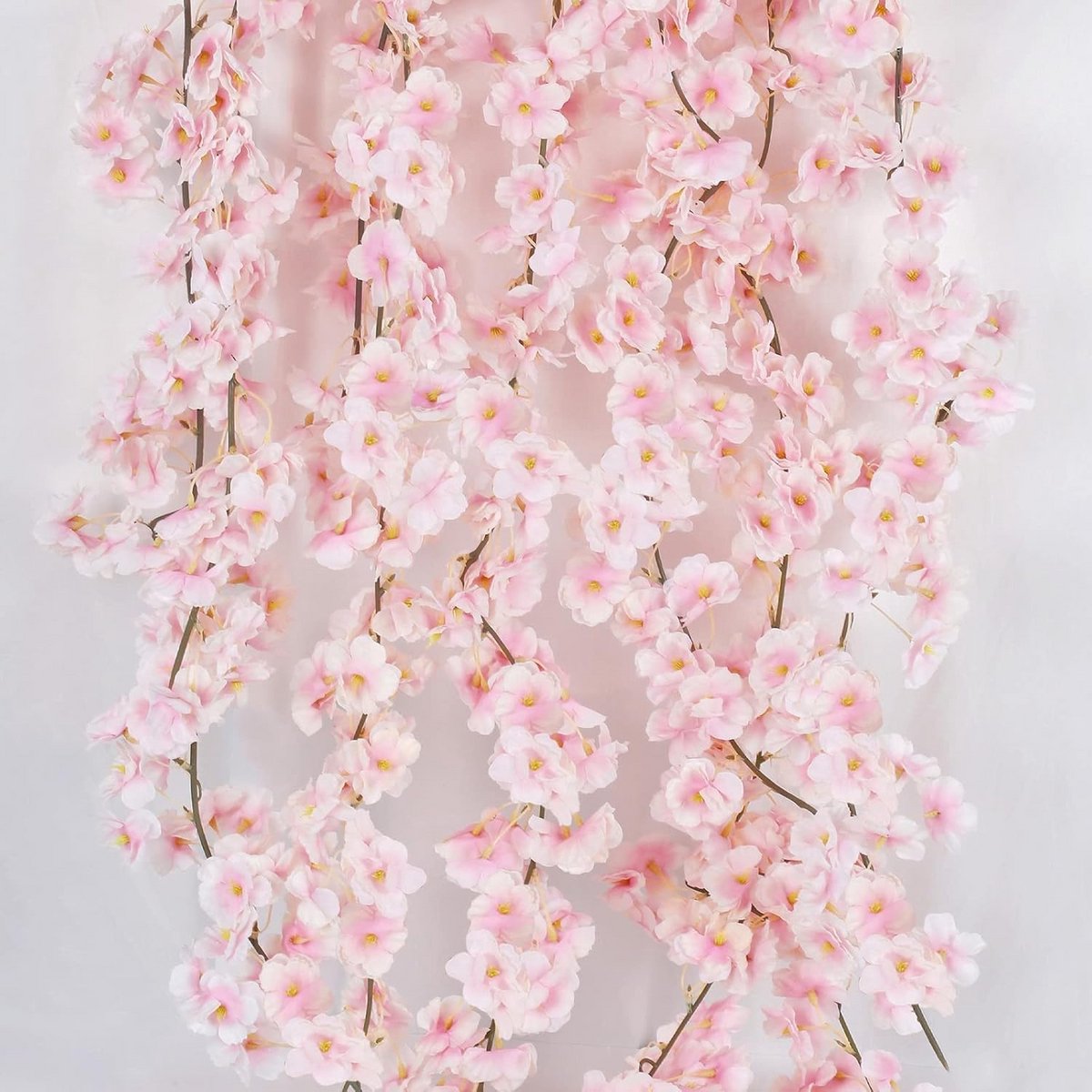 144 stuks kersenbloesem slinger - kunstbloemen voor bruiloften en decoratie
