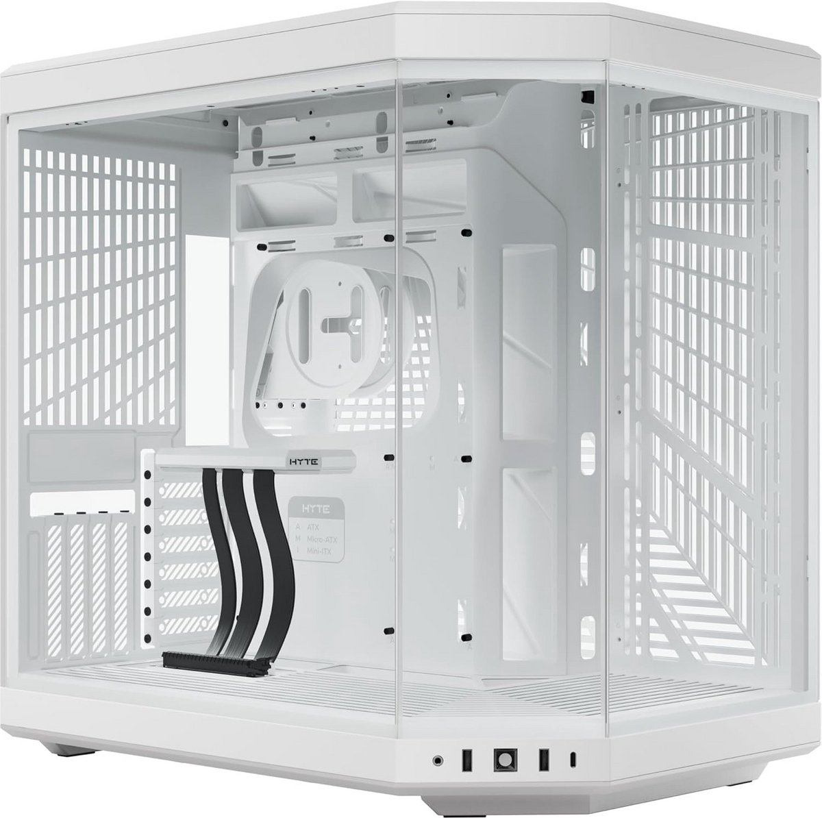 Mid Tower PC Behuizing voor E-ATX/ATX/M-ATX/M-ITX met Grote Koelcapaciteit